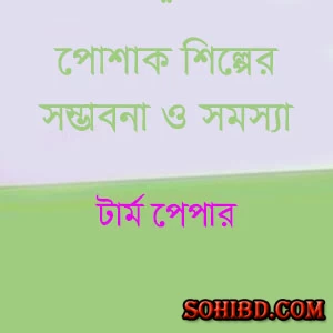 পোশাক শিল্পের সম্ভাবনা ও সমস্যা