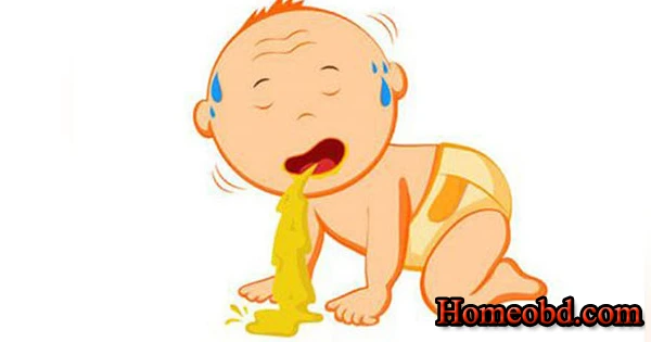 শিশুর বমি