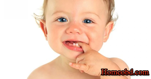 শিশুর দাঁত উঠা